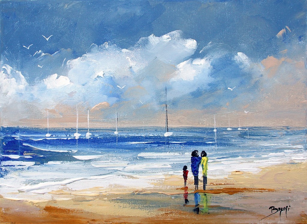 Promenade sur la plage