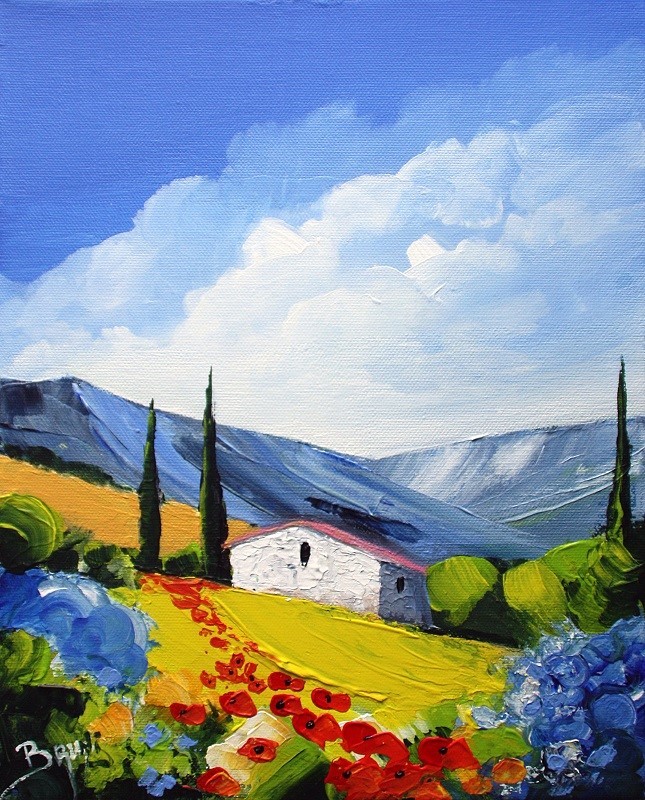 Paysage de Haute-Provence - Eric Bruni