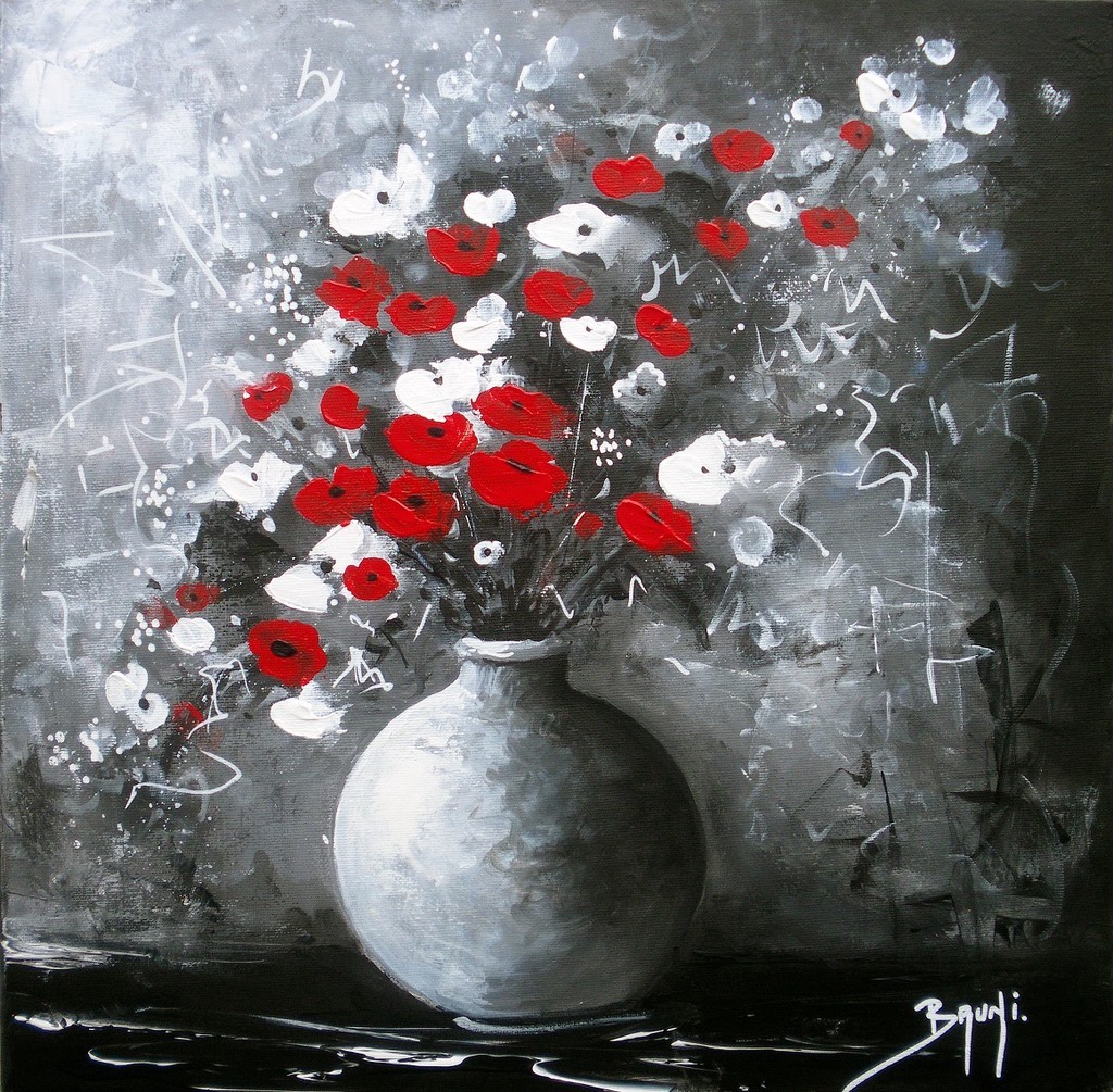 Bouquet de coquelicots par Eric Bruni