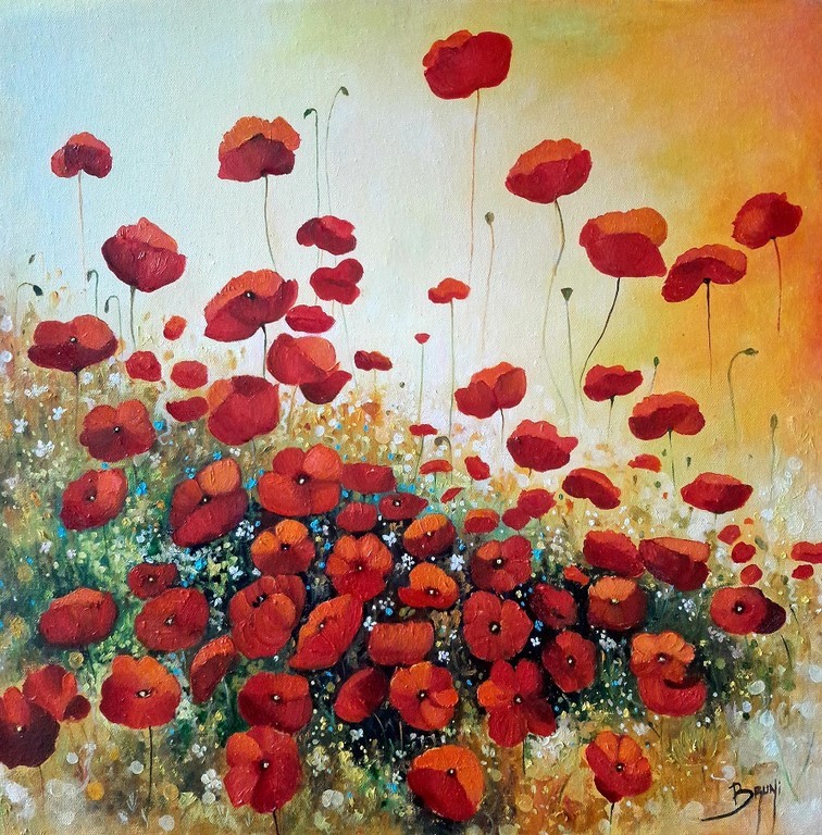 Bouquet "Ruby Fields"