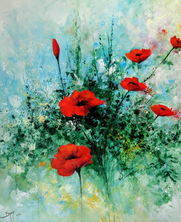 Eclat de coquelicots ©Bruni Eric