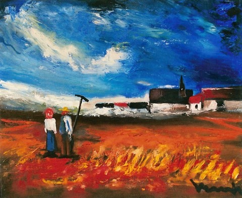 L'Angélus de Vlaminck - Copie Eric Bruni