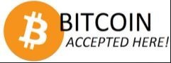 BITCOIN accepted here !