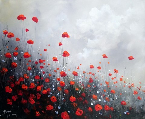 Charming poppies -©Bruni Eric.
