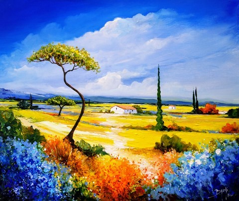 Rêverie - Paysage de Provence - Eric Bruni