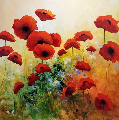 Coquelicots éphémères - Eric Bruni