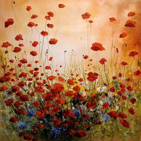 Delicate poppies - Eric Bruni