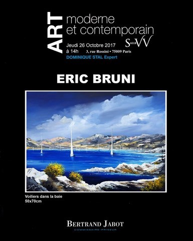 Vente aux enchères tableaux Bruni Eric