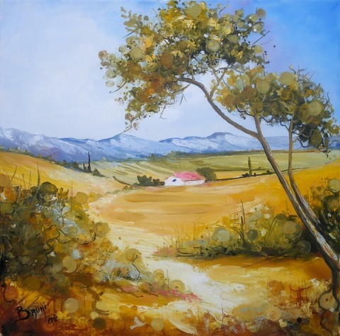 Peinture Douce Provence - Copyright Bruni Eric