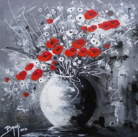 Bouquet de coquelicots 3 - Copyright Bruni Eric