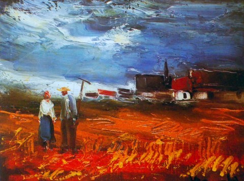 L'angelus de Vlaminck - Exposition vente