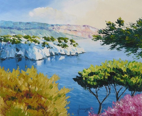 Jean-Marc Janiaczyk's new website, french landscape painter.